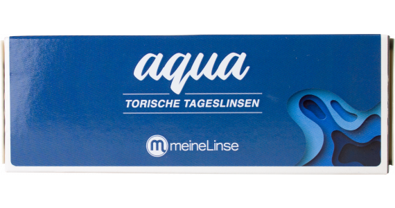 meineLinse aqua torische Tageslinsen 30er