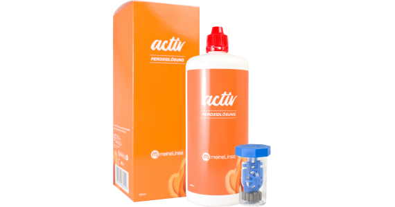 meineLinse activ Peroxidlösung Einzelflasche