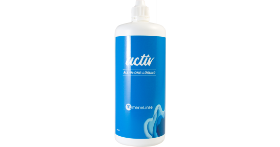 meineLinse activ All-in-One-Lösung Einzelflasche
