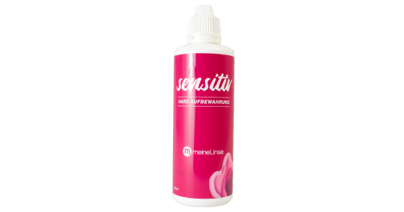 meineLinse sensitiv hard Aufbewahrung Einzelflasche