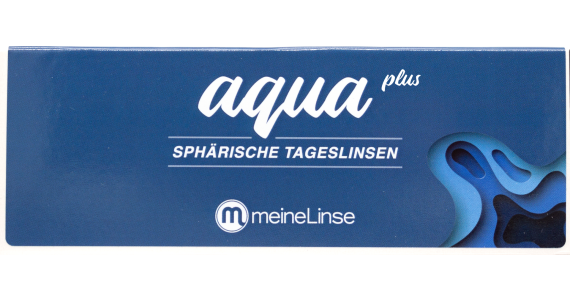 meineLinse aqua plus sphärische Tageslinsen 30er